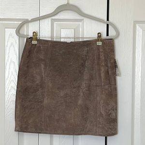 NWT Blank NYC suede miniskirt.